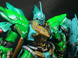 GUNDAM Sinanju RG 1:144 Green Painted Built Model Kit BANDAI Model
