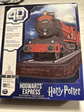 4D Build Harry Potter Hogwarts Express 3D Puzzle Model Kit - 181 Pcs -NEW/UNUSED Model