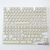 139 Keycaps C64 Theme PBT Full Set Cherry Height Dye-sub for Cherry MX Keyboard Model