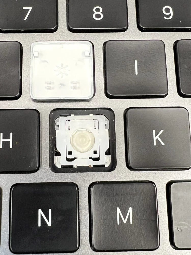 Apple Magic Wireless Keyboard Replacement Gray KEYCAPS KEYS (MRMH2LL/A) (A1843) Model