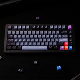 Black Programmer R2 PBT Keyboard Keycaps Cherry Profile Set For MX Model