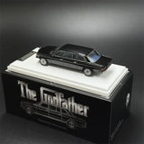 Jiyi & GOC 1:64 W123 240D Black Diecast Model Car Model