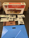 Bachmann Ranch House HO Scale Building Kit Complete In Box Train Layout Structur Model