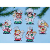 Design Works counted cross stitch kit "Christmas Tree Decoration Cooking Up Chri Model