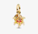 PANDORA Disney Charm Snowdrop Tangled Rapunzel Sundrop Flower from JAPAN Charms