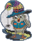 MILL HILL Magnet ORNAMENT Beaded Cross Stitch Kit HALLOWEEN OWL Model