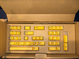 Realforce R1 Topre Yellow Key caps - Extremely Rare Model