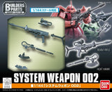 Gunpla 1/144 BANDAI Gundam Builders Parts System Weapon 002 Model