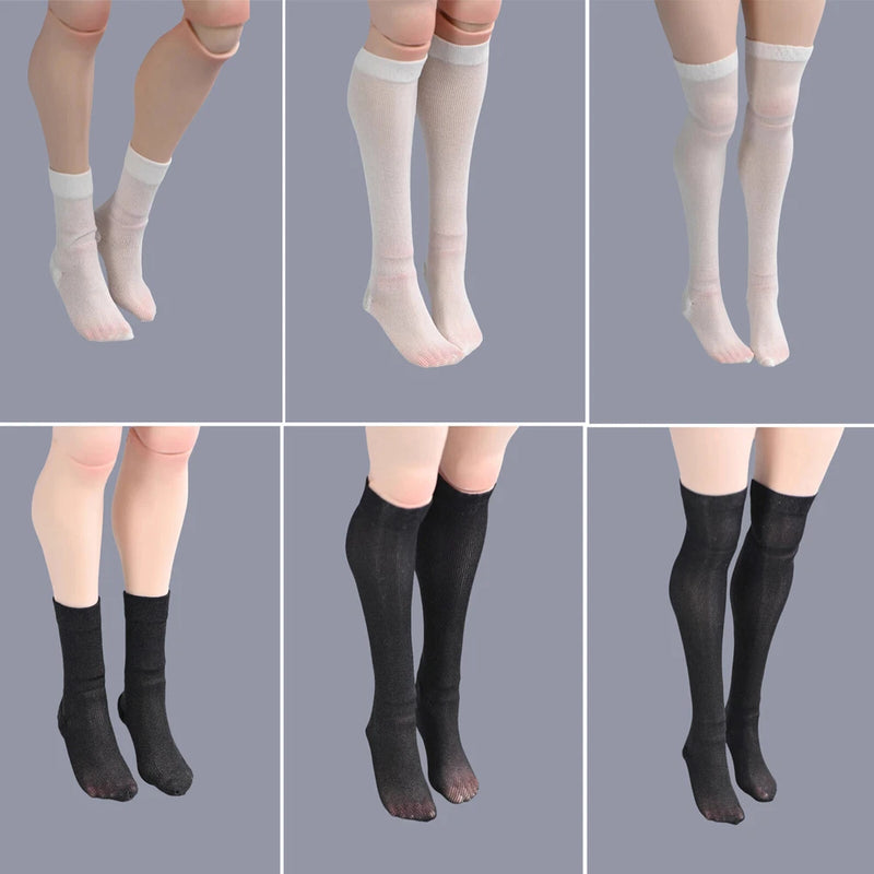 1/6 Elastic Socks Stockings Clothes For 12'' Female Action Figure Body Model Toy Model