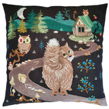 RTO counted cross stitch kit cushion "Be my guest, Cat!", 40x40cm, DIY Model