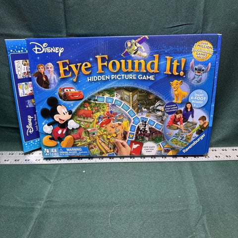 Disney Eye Found It! Hidden Picture Game by Ravensburger 6 Foot Board Complete Model