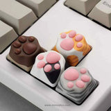 ZomoPlus Kitty Paw Artisan Keycap Model