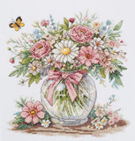 Bouquet Floral mood Counted Cross Stitch Kit ?C DIY Needlework Craft Model