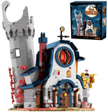 Mystic House Building Set, Owl Building Blocks Toys Architecture Model Kit | ... Model