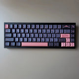 Jaycomia NightSakura Cherry PBT Keycaps Set for MX Switch Keyboard ISO Model