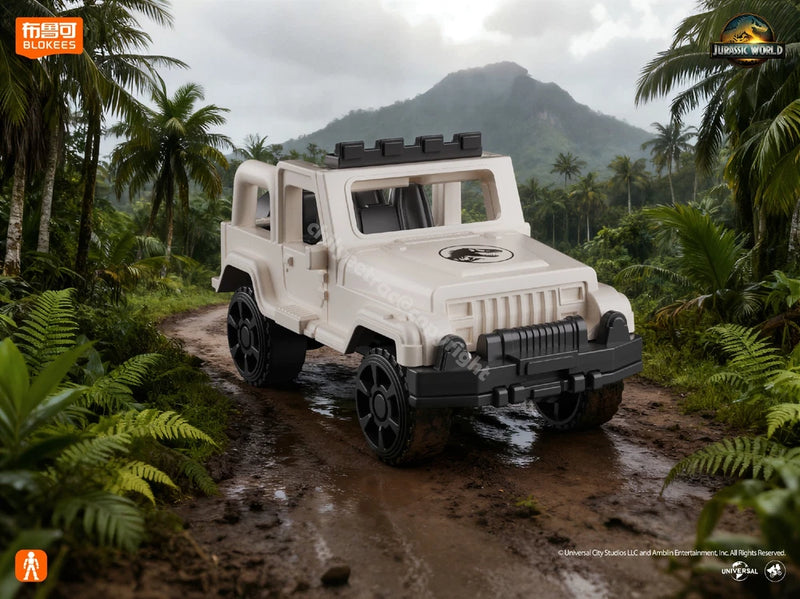 Blokees Jurassic World 02 Terraventure Dinosaurs Jeep Wrangler Assembly Model Model