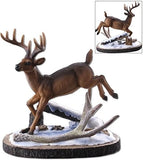 Masters Collection Resin Deer Decorative Display, 11" x 10" x 5" Model