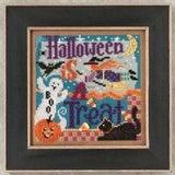 DIY Mill Hill Halloween is Treat Beaded Cross Stitch Picture Kit Model