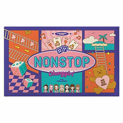OH MY GIRL [NONSTOP] 7th Mini Album QUEST CD+Photo Book+Card+Board+Marker SEALED Model