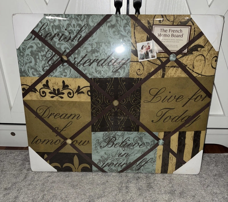 Hanging French Memo Board Creative Display For Photos And More Unused Model