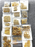Bulk Assortment of Jewelry Making DIY Pendant; Charms; Spacers  over 250/300 pc Charms