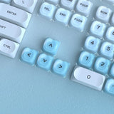Mechanical Keyboard Replacement Keycap, 128Key XDA Profile Kit for Daily Typing Model