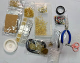 DIY Jewelry Making Kit with Tools & Supplies Starter Earrings Model