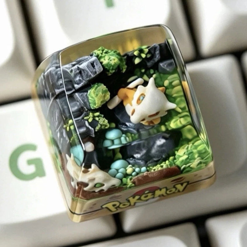 Pok¨¦mon Artisan Resin Keyboard Keycap 3D Diorama Multicolor #0104 Model