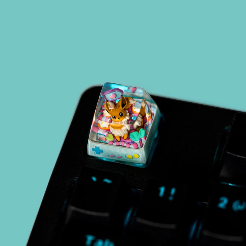 S-Craft Pokemon Artisan Keycap Set : Eevee Model