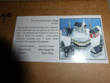 O Scale Corona Concepts 6 Bldgs Pine Mountain Village Wood Kit 8601 NIB Model