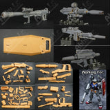 Resin EFSF Universal Weapon Set for MG 1/100 RX 78 2 ver 1.0 Infinite Dimension Model