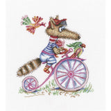 RTO counted Cross Stitch Kit "Rolind the world trip" M561, 22x24 cm, DIY Model