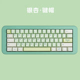 Ginkgo Theme Keycaps 143Pcs/set PBT Cherry Profile Model