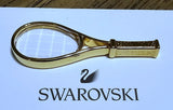?? Swarovski Crystal Memories MINIature 1994 Tennis Sport Racquet Figurine, Box Model