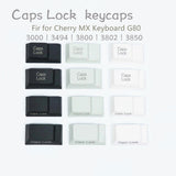 Laser PBT Caps Lock Keycap for Cherry MX G80 3000 3800 3494 Mechanical Keyboards Model