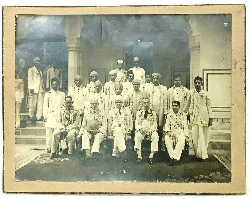 INDIA RARE PHOTOGRAPH FROM THE BRITISH RAJ ERA ORIGINAL PASTED ON BOARD MOUNT Model