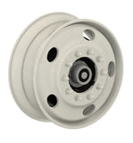 1/25 Scale 22.5 5 Hole Steel Wheel Set Model