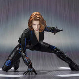 Black Widow Action Figure Interchangeable Parts 15cm Avengers Statuette Model