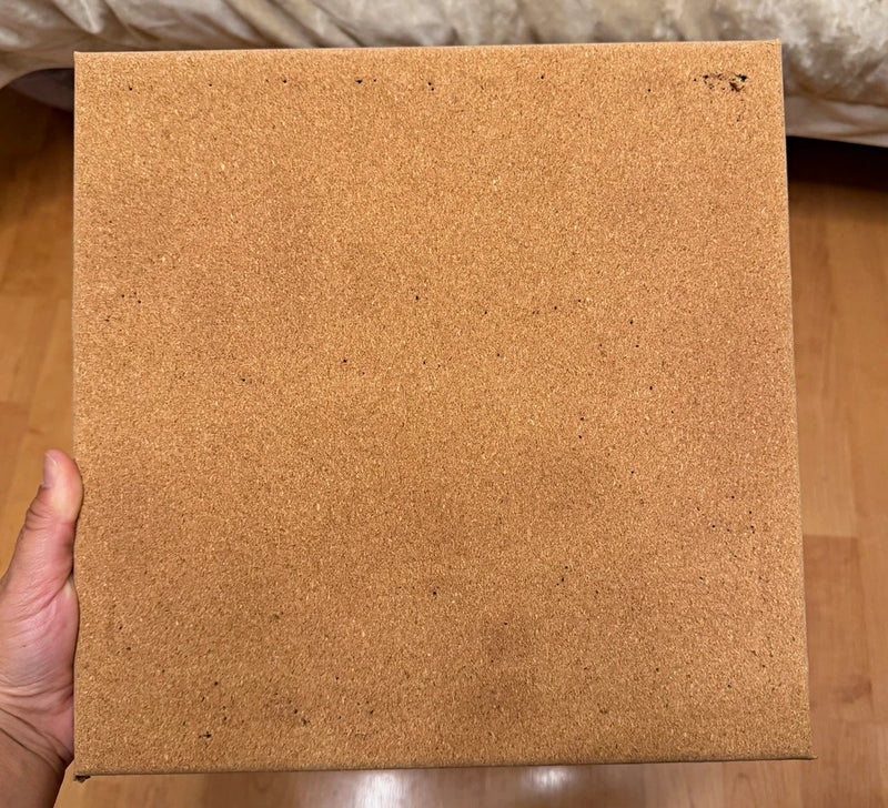Square Cork Board Wood Model