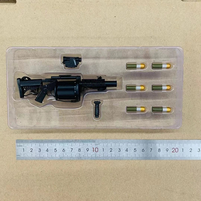 ZYTOYS ZY8020A 1/6 MGL-140 Grenade Launcher Light Weapon Model Fit 12'' Figure Model