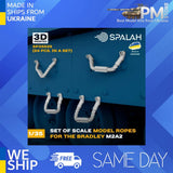 SPALAH 35535 1/35 Set of scale models "Ropes for the Bradley M2A2", (24 pcs.) Model