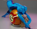 2Versions Samus 3D Print Garage Kit Figure Model Kit Unassemble Unpainted GK Model