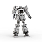 MOC-00 MS-06 Mech Robot Model Toys Building Set 493 Pieces from TV Series Model