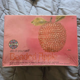 Vintage Walco DIY Beaded Apple Kit 1972 Sealed Craft Kit #16004 Model