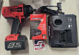 Snap-on Tools USA 1/2?? Drive RED Cordless Brushless Impact Kit Set CT9050K2 Model