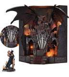 Throne of Blade Miniature Book Nook - Exquisite 3D Wooden DIY Project Kit Model