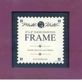 MILL HILL FRAME 6 x 6 in Fits Mill Hill Button & Bead Cross Stitch Kits PLUM Model