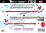 KITSHOBBY 1/144 McDonnell Douglas MD-11 Thai Airways Model Kit Set Model