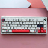 141 Keys Parcel Keycap Set Dye-subbed Cherry Profile PBT Key Caps For Meck Keeb Model