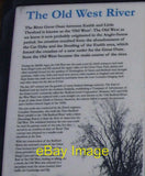 Photo 6x4 Old West River information board Aldreth Alternative name for t c2009 Model